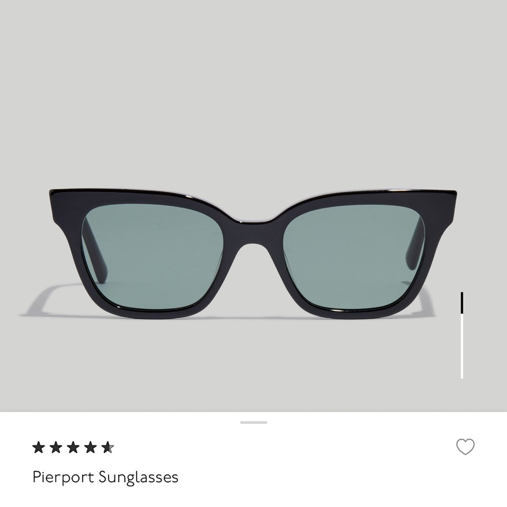 Madewell Pierport Sunnies in Black